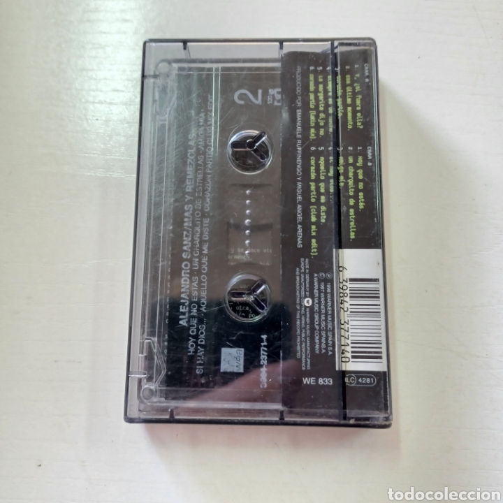 Casetes antiguos: ALEJANDRO SANZ - MAS Y REMEZCLAS - Foto 5