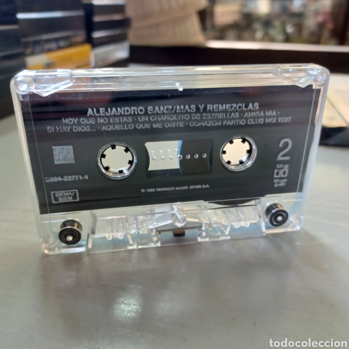 Casetes antiguos: ALEJANDRO SANZ - MAS Y REMEZCLAS - Foto 6