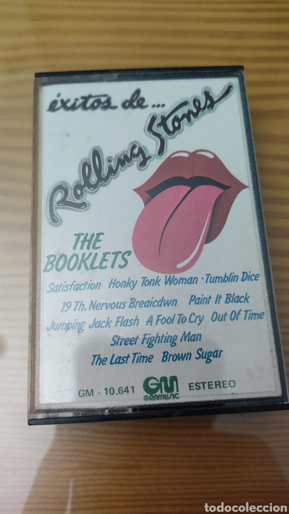 Casetes antiguos: Cassette de The Booklets &rdquo;Exitos de Rolling Stones&rdquo;edicion espa&ntilde;ola de 1978 - Foto 1