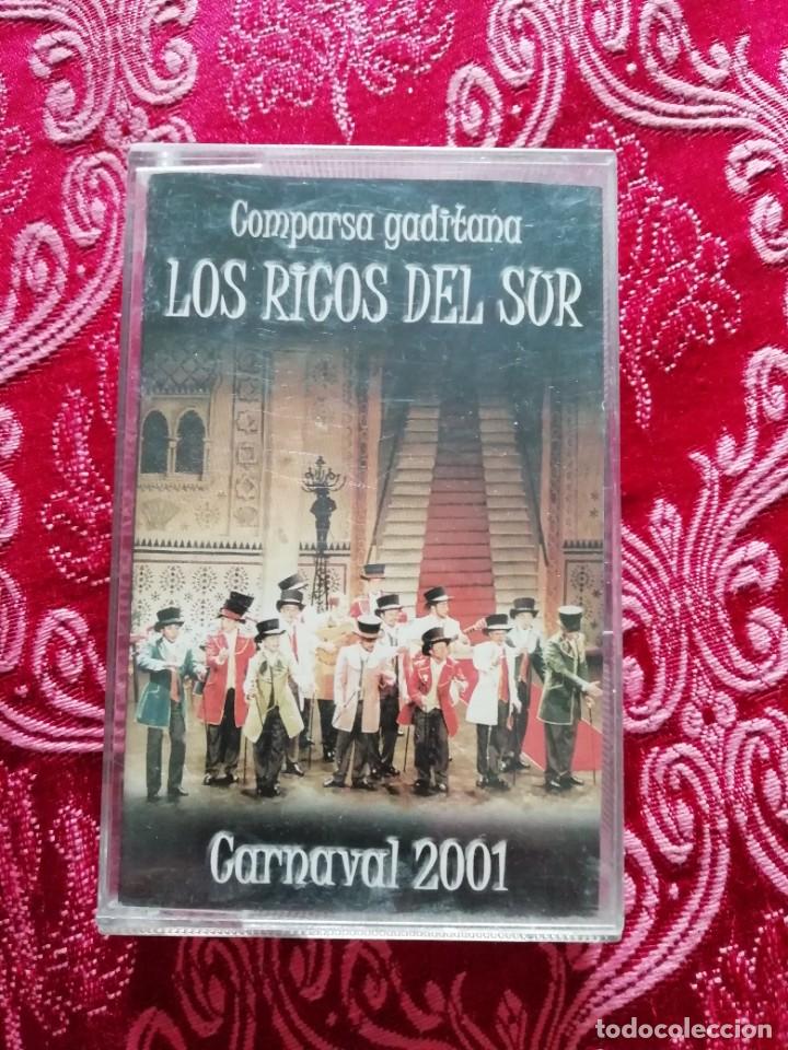 Casetes antiguos: Carnaval de C&aacute;diz comparsa los ricos del sur 2001