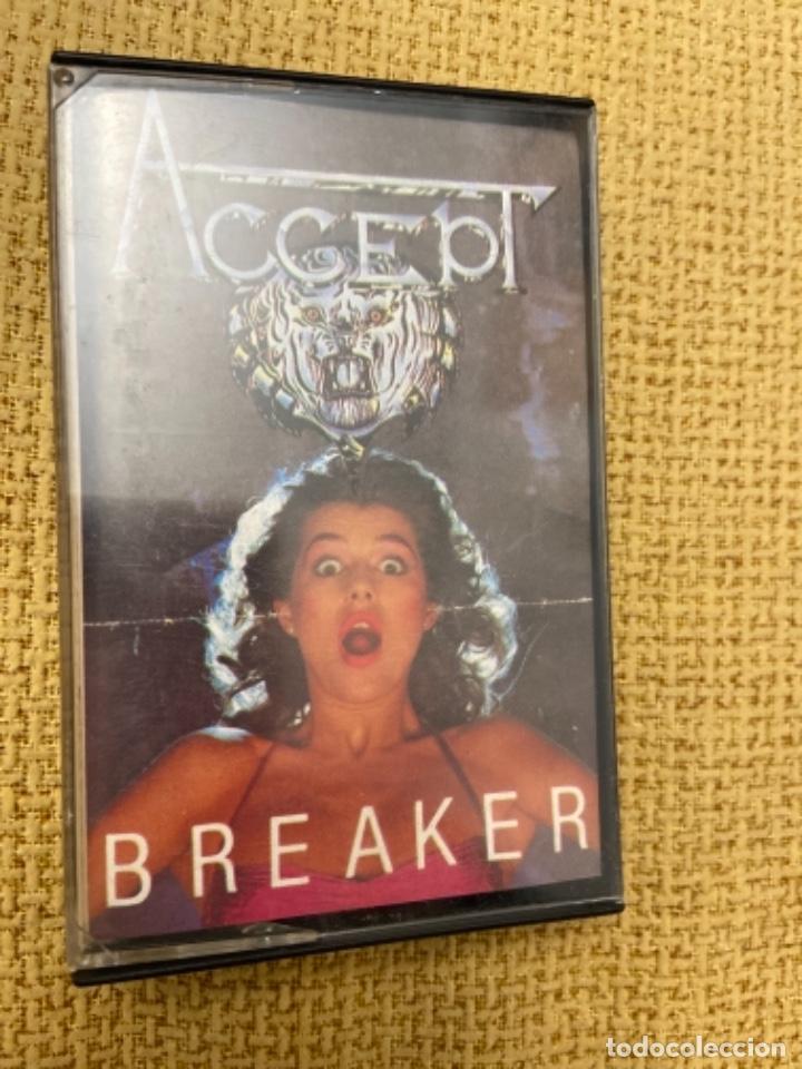Casetes antiguos: Cinta de Cassette antigua Accept. Breaker - Foto 1