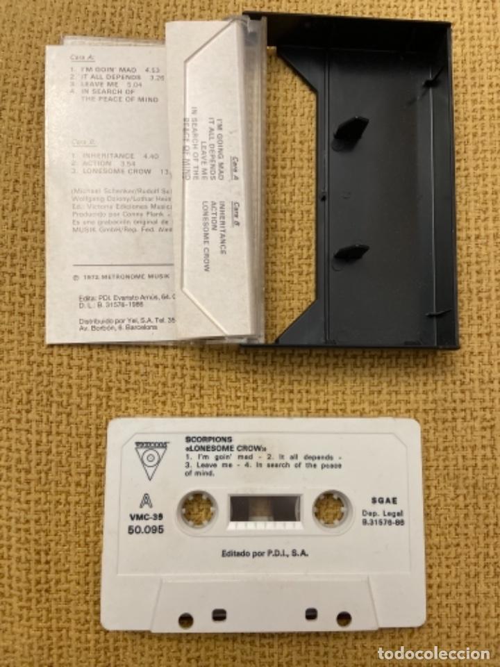 Casetes antiguos: Cinta de Cassette antigua Scorpions. - Foto 3