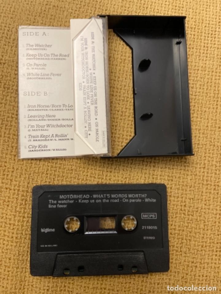 Casetes antiguos: Cinta de Cassette antigua Motorhead - Foto 3