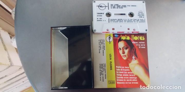 Casetes antiguos: LOLA FLORES-CASETE VOLVER VOLVER
