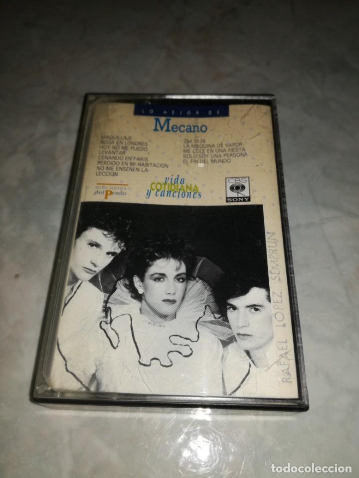 Casetes antiguos: LO MEJOR DE MECANO-VIDA COTIDIANA Y CANCIONES