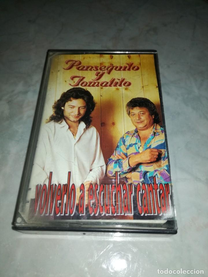 Casetes antiguos: PANSEQUITO Y TOMATITO-VOLVERLO A ESCUCHAR CANTAR - Foto 1
