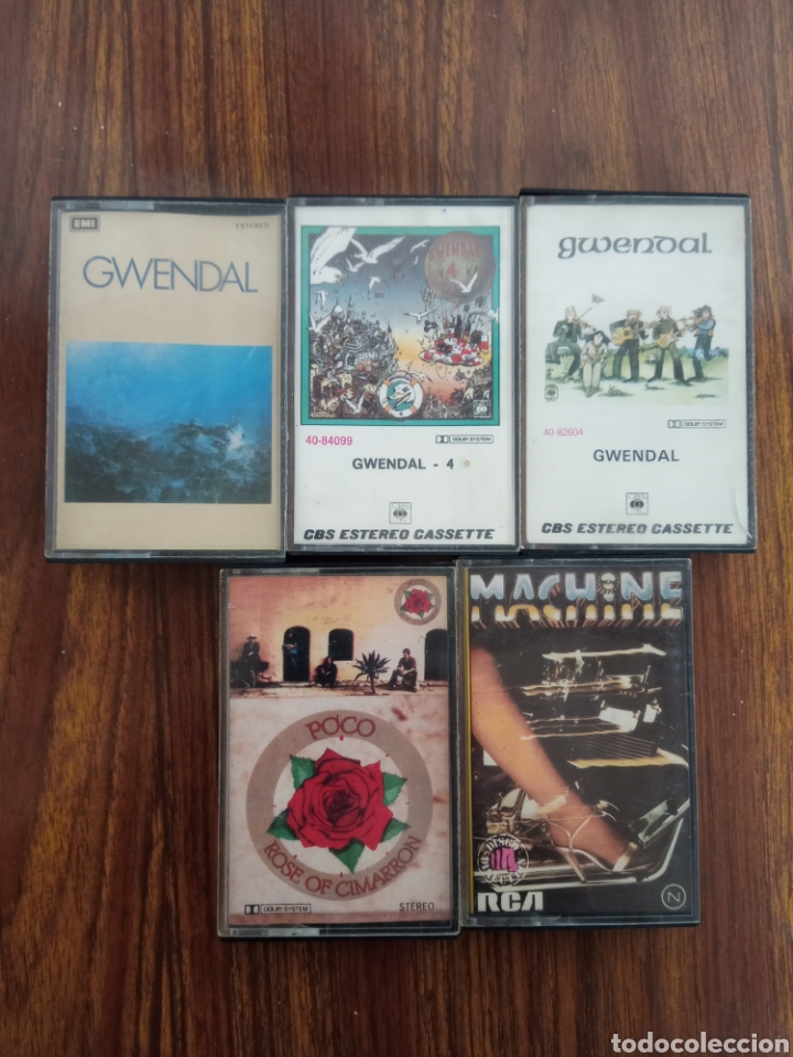 Casetes antiguos: Cassette Gwendal,Poco y Machine. - Foto 1
