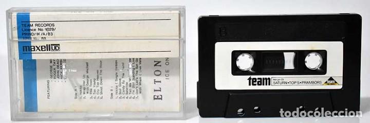 Casetes antiguos: Elton John - Ice on Fire. Casete Maxell - Foto 2