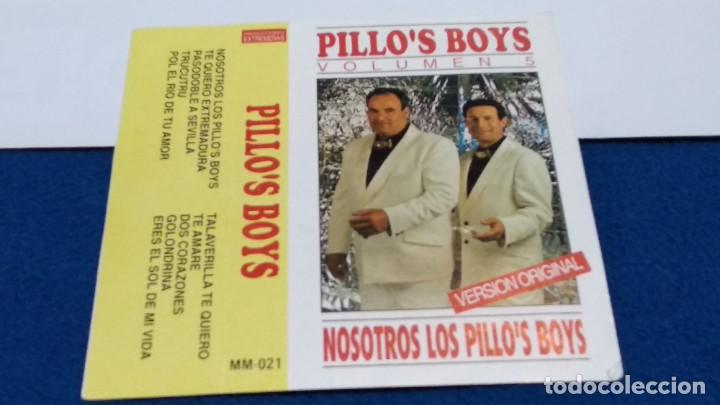 Cassetes antigas: CASETE SOLO CARATULA (PILLO&acute;S BOYS VOL 5 - GRUPOS EXTREME&Ntilde;OS ) PRODUCIONES EXTREME&Ntilde;AS - SIN CINTA