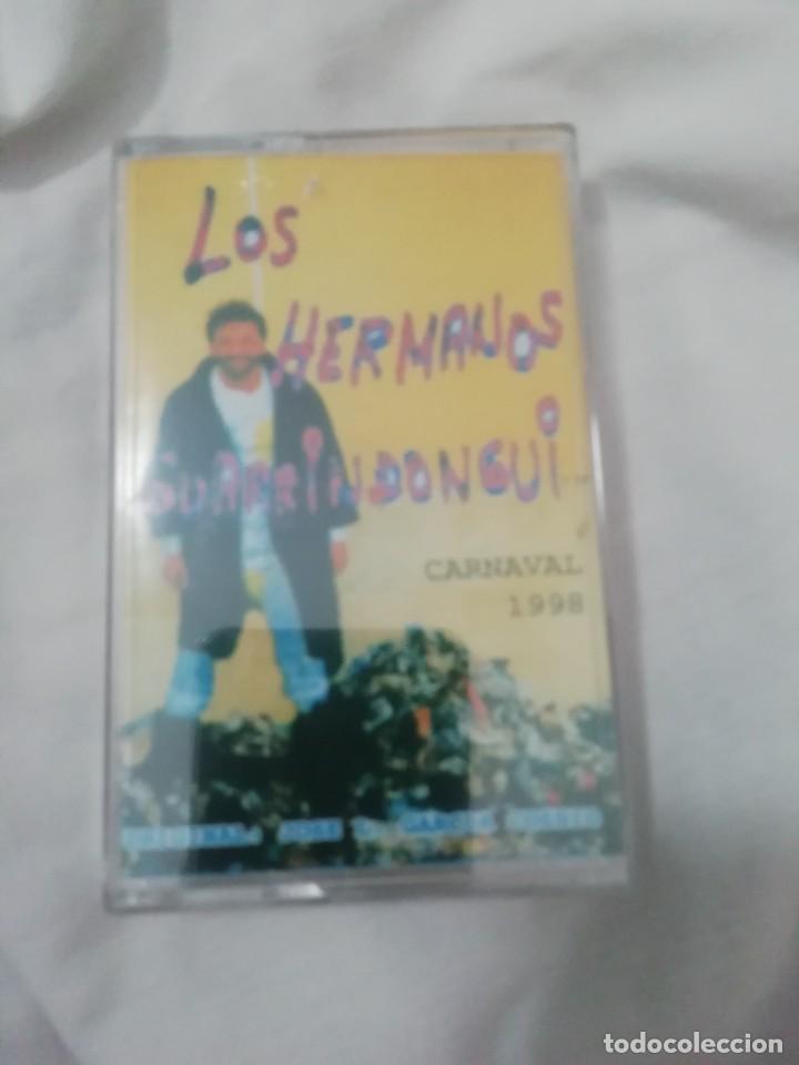 Casetes antiguos: Carnaval de C&aacute;diz Casete chirigota los hermanos guarringongui 1998 nuevo con precinto. Del selu