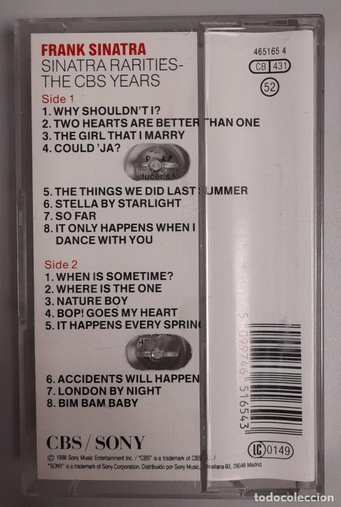 Casetes antiguos: SINATRA - RARITIES - THE CBS YEARS - Foto 2