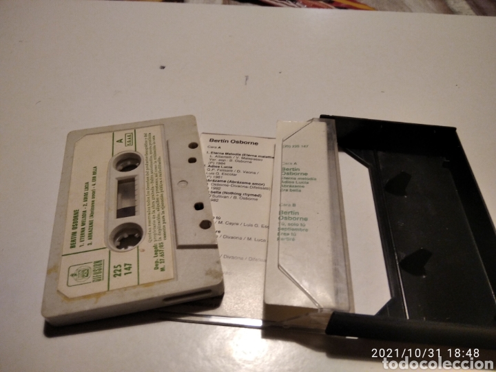 Casetes antiguos: Caset Bert&iacute;n Osborne - Foto 2