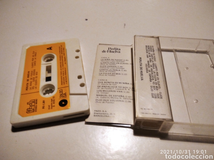 Casetes antiguos: Caset perlita de Huelva - Foto 2