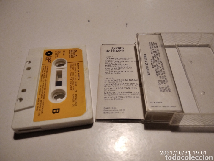 Casetes antiguos: Caset perlita de Huelva - Foto 3
