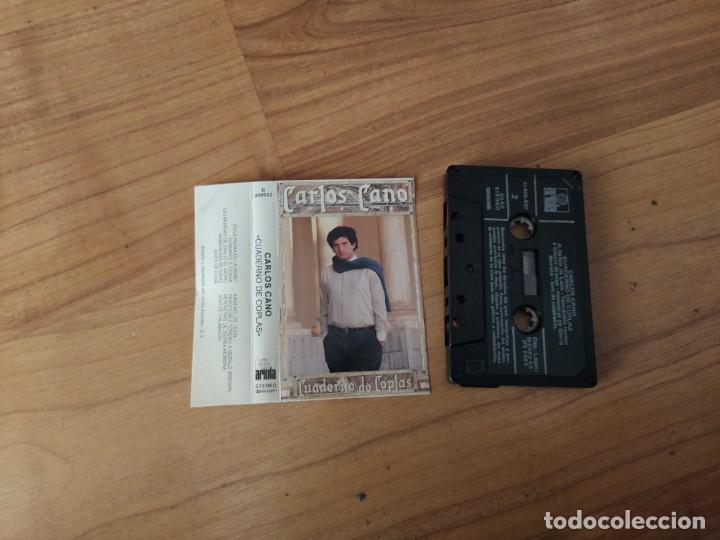 Casetes antiguos: Carlos Cano cassette cuaderno de coplas - Foto 1