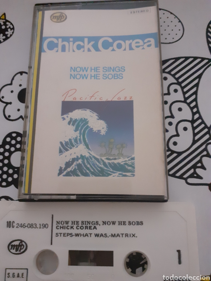 Casetes antiguos: CHICK COREA CASETE NOW HE SINGS SOBS MFP 83 - Foto 1