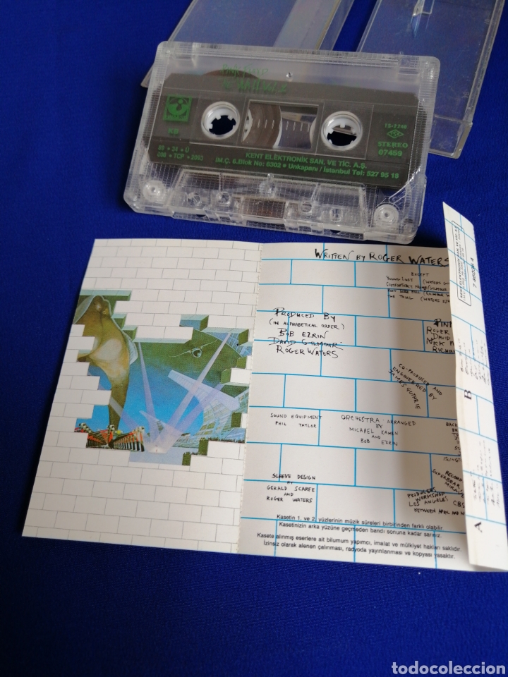 Casetes antiguos: PINK FLOYD THE WALL VOL. 1 - Foto 3