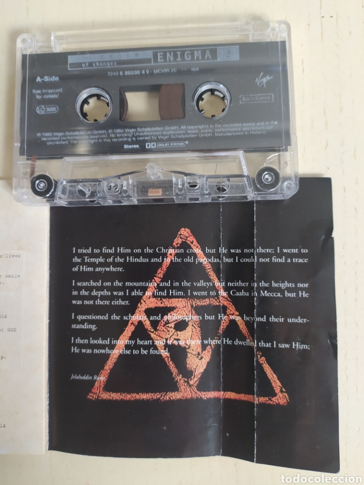 Casetes antiguos: Casette Enigma - Foto 2