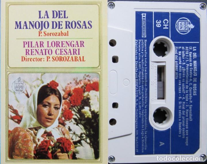 Casetes antiguos: LA DEL MANOJO DE ROSAS - PABLO SOROZ&Aacute;BAL - Foto 1