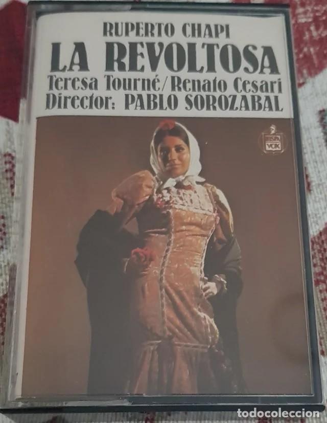 Casetes antiguos: LA REVOLTOSA cassette. Editado en 1978 HISPAVOX - Foto 1