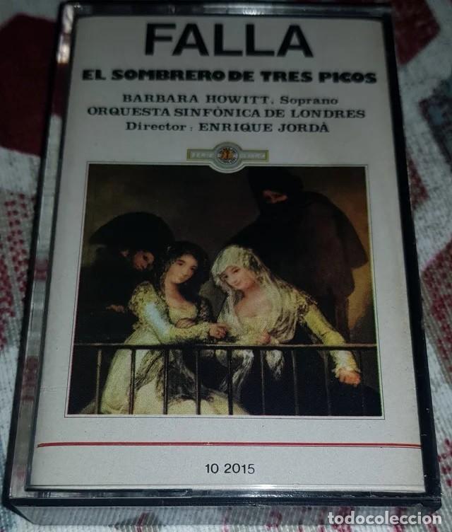 Casetes antiguos: Manuel De Falla EL SOMBRERO DE TRES PICOS cassette - Foto 1