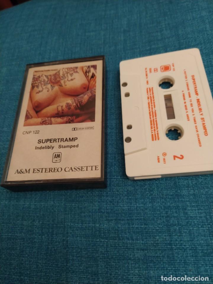 Casetes antiguos: Supertramp cassette indelibly stamped spa - Foto 1