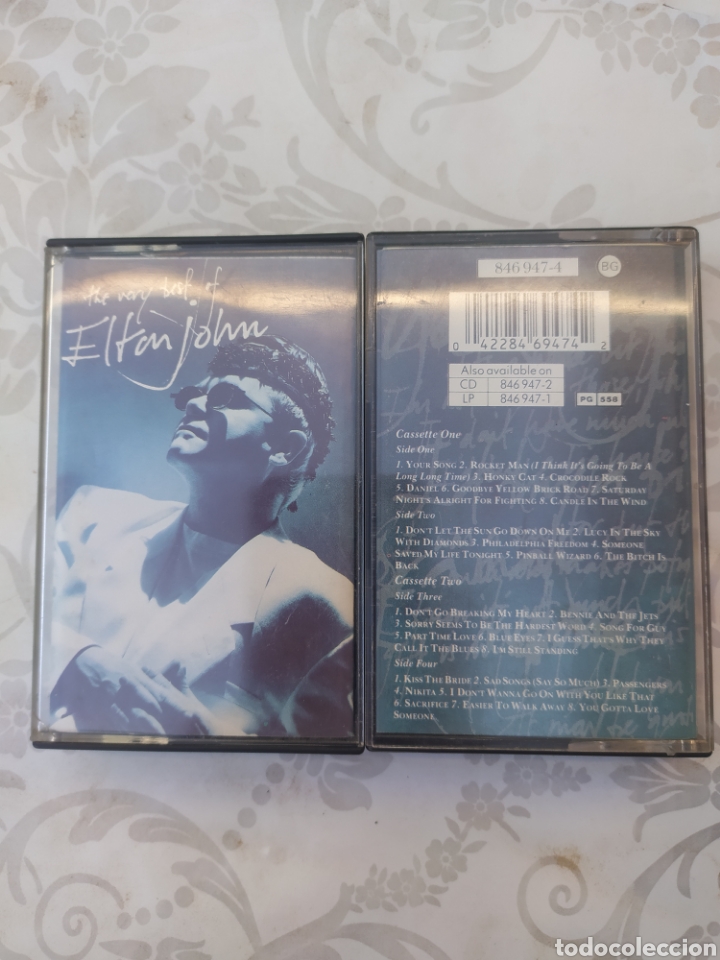 Casetes antiguos: 2xCass Elton John - Foto 1