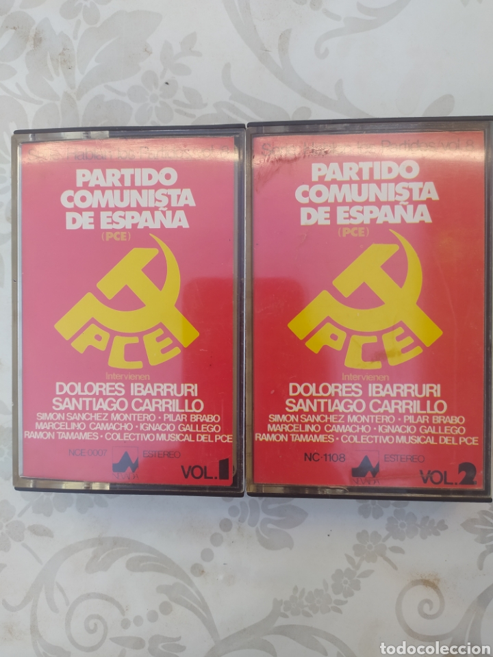 Casetes antiguos: Partido Comunista 2xCassetes - Foto 1