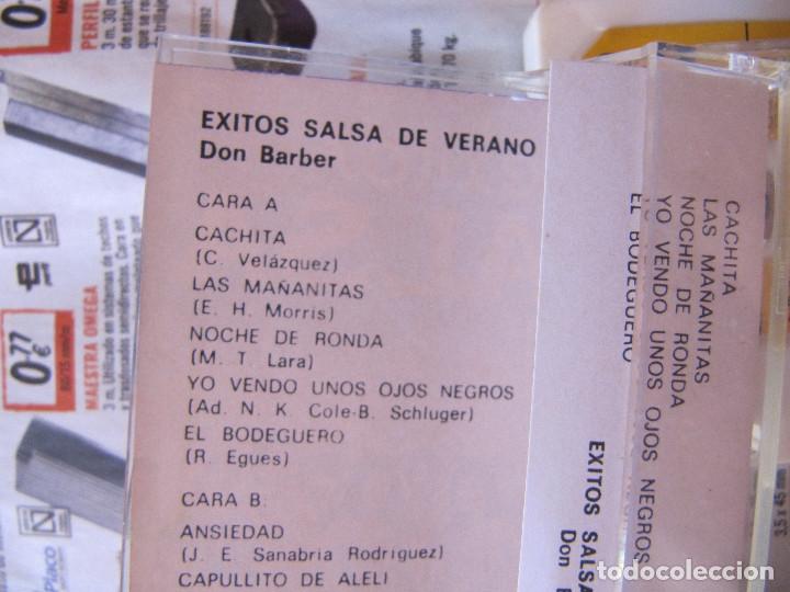 Casetes antiguos: EXITOS SALSA DEL VERANO 1981-RARO - Foto 5