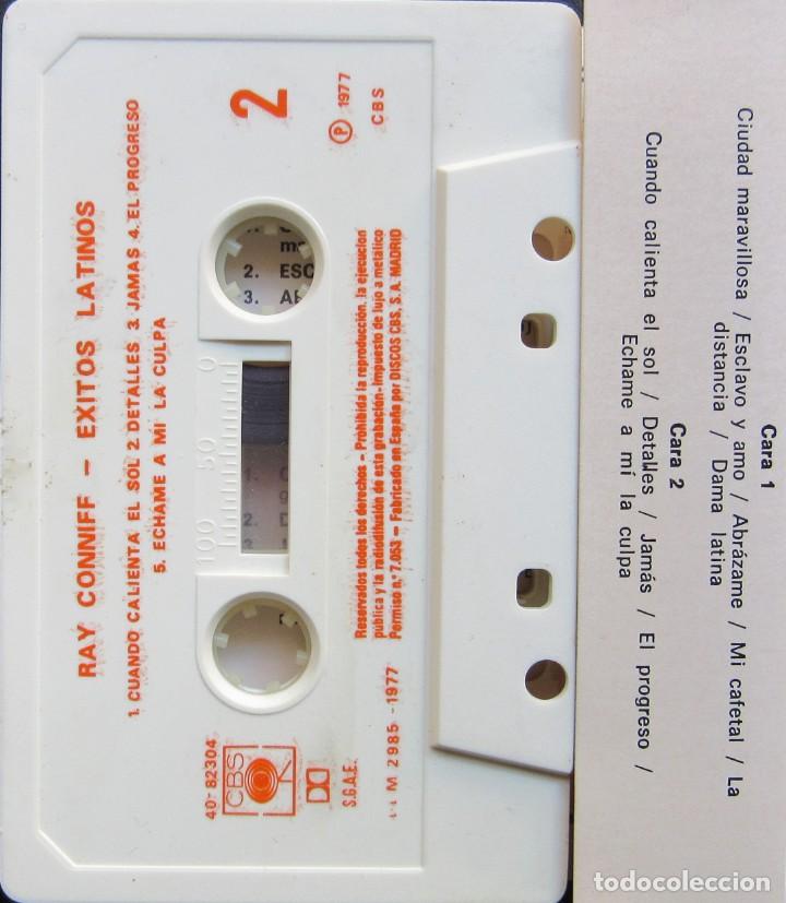 Casetes antiguos: RAY CONNIFF - EXITOS LATINOS - Foto 2