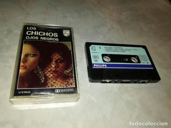 Casetes antiguos: LOS CHICHOS-OJOS NEGROS-PHILIPS