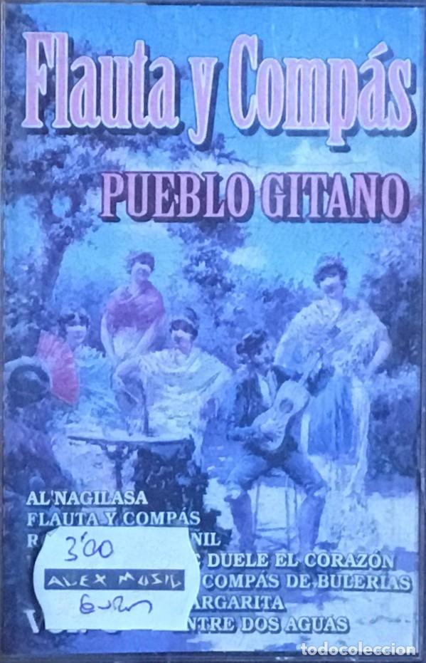 Casetes antiguos: FLAUTA Y COMPAS - PUEBLO GITANO - Foto 1