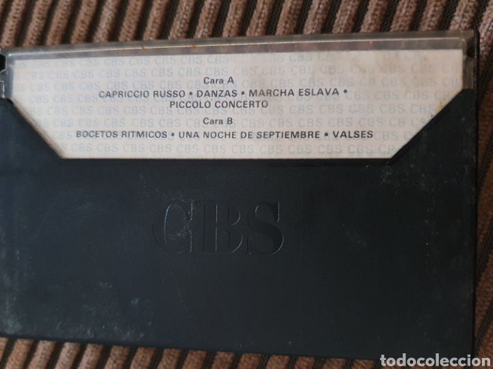 Casetes antiguos: Luis Cobos Capriccio Russo Casete - Foto 2