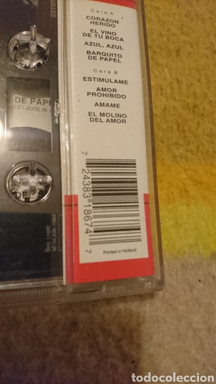 Casetes antiguos: Az&uacute;car Moreno - Estim&uacute;lame - cassette - Foto 3