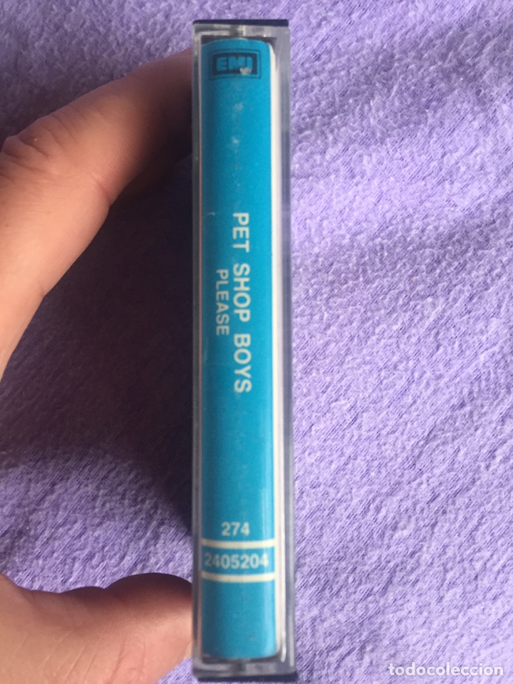 Casetes antiguos: Pet Shop Boys please / casete - Foto 3