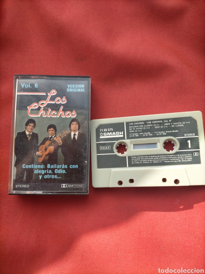 Casetes antiguos: LOS CHICHOS-VOL 6-VERSION ORIGINAL