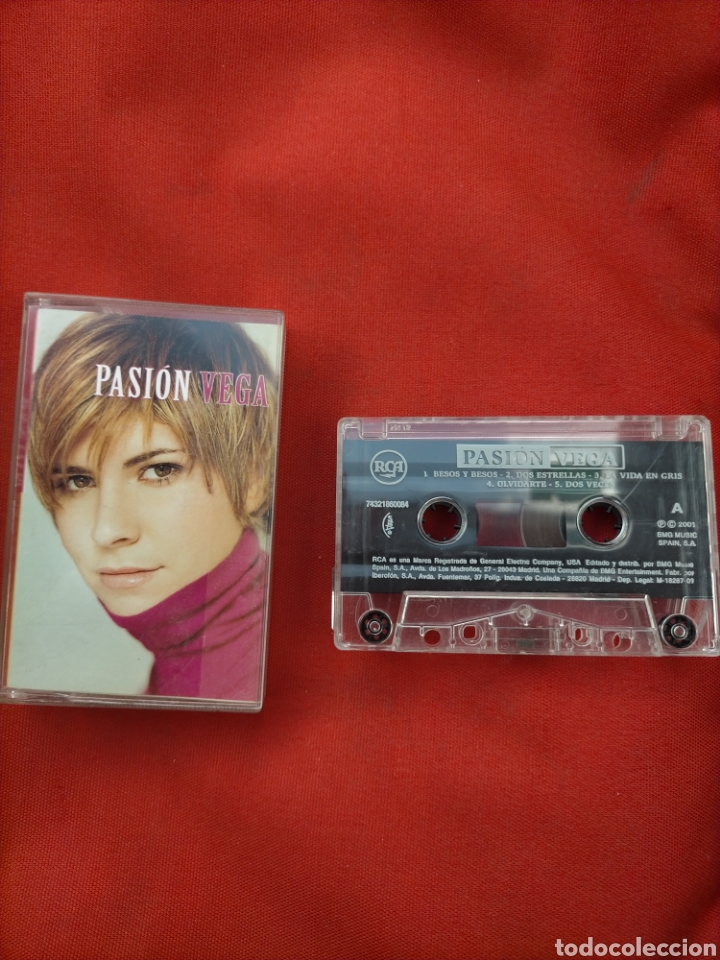 Casetes antiguos: PASION VEGA-BESOS Y BESOS