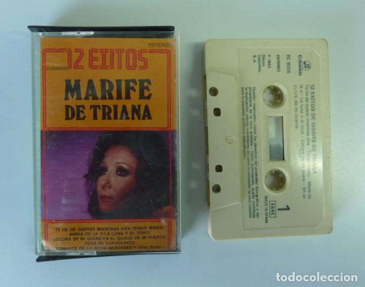 Casetes antiguos: MARIFE DE TRIANA // 12 EXITOS // 1983 // CASETE - Foto 1