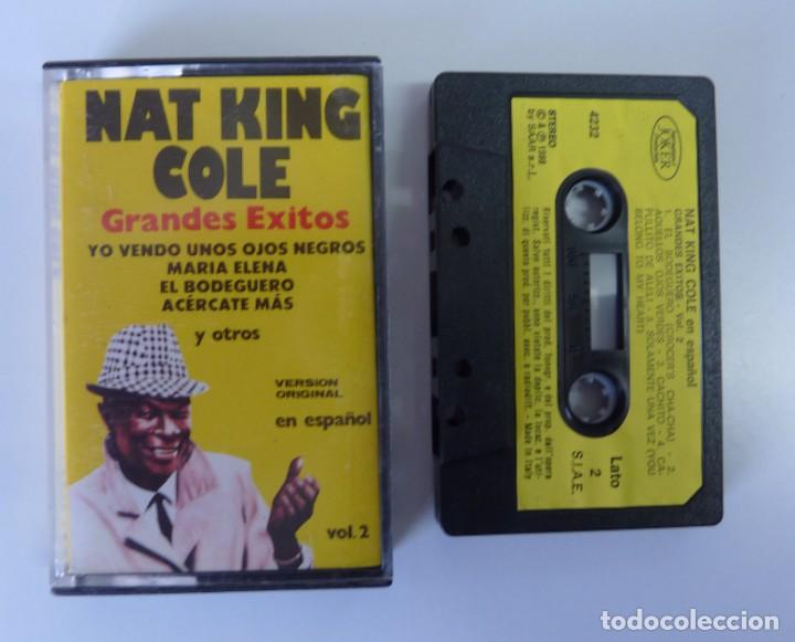 Casetes antiguos: NAT KING COLE // GRANDES EXITOS // 1988 // CASETE - Foto 1