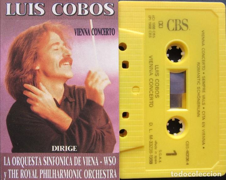 Casetes antiguos: LUIS COBOS - VIENNA CONCERTO - Foto 1