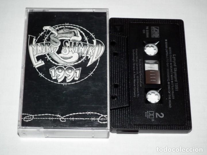Casetes antiguos: CASSETTE LYNYRD SKYNYRD 1991 - Foto 1