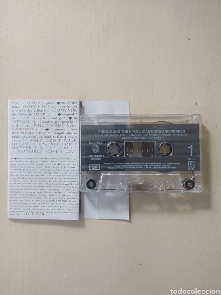 Casetes antiguos: Cassette Prince - Foto 2