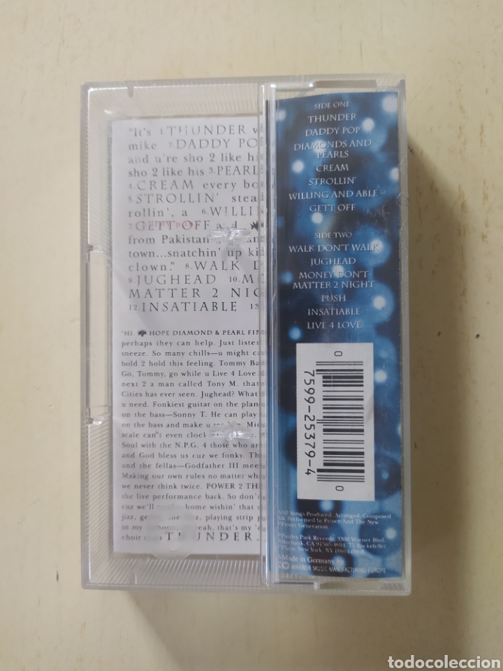 Casetes antiguos: Cassette Prince - Foto 3