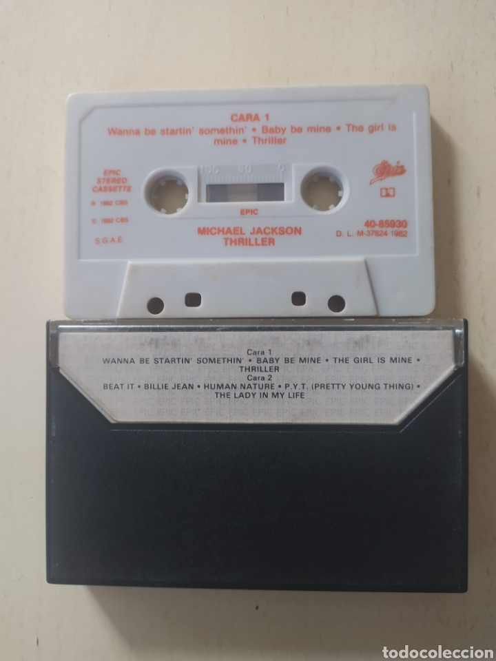 Casetes antiguos: Cassette Michael Jackson - Foto 2