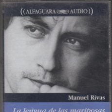 Casetes antiguos: MANUEL RIVAS CASSETTE LA LENGUA DE LAS MARIPOSAS Y OTROS RELATOS LEÍDOS POR EL AUTOR 1998 ALFAGUARA