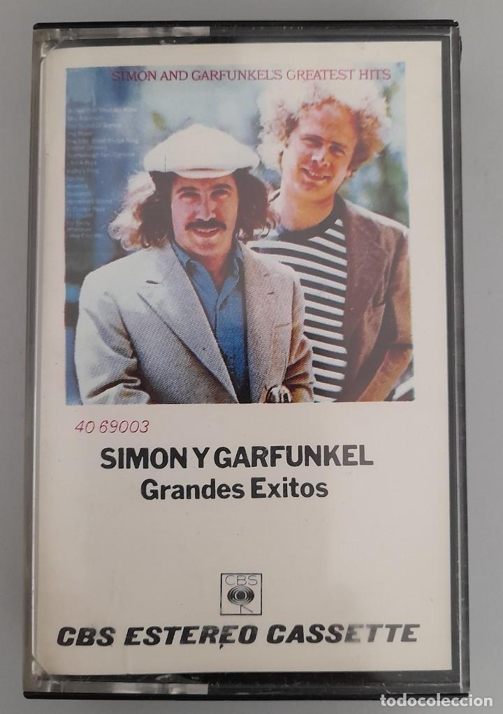 Casetes antiguos: SIMON AND GARFUNKELS - GREATEST HITS - Foto 1