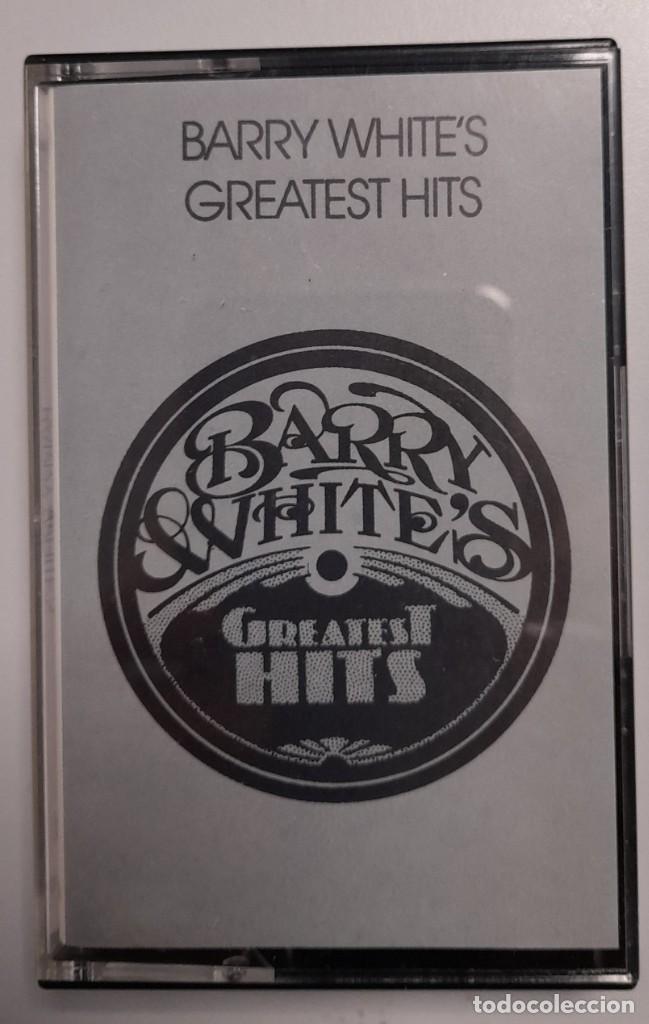 Casetes antiguos: BARRY WHITES - GREATEST HITS - Foto 1