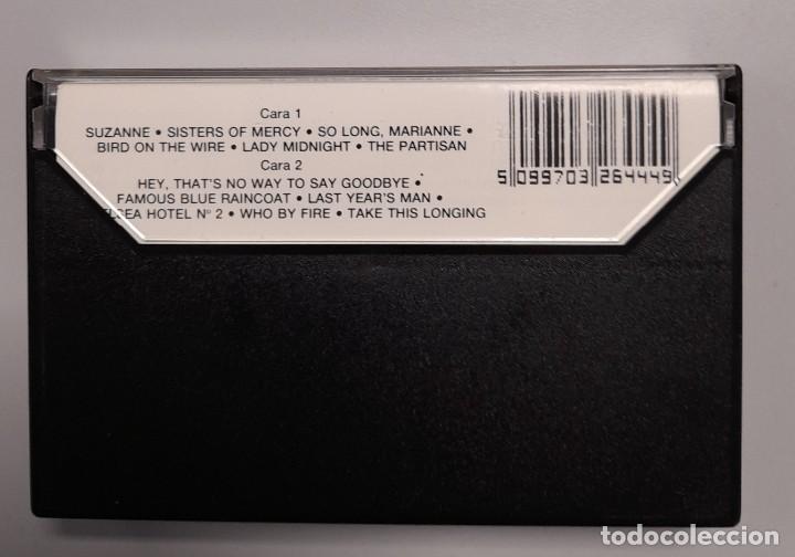 Casetes antiguos: LEONARD COHEN - GRANDES EXITOS - Foto 2