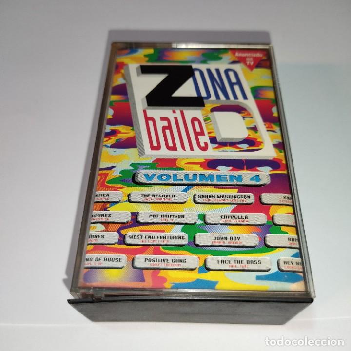 1221- ZONA DE BAILE VOLUMEN 4 CASSETTE (Música - Casetes)