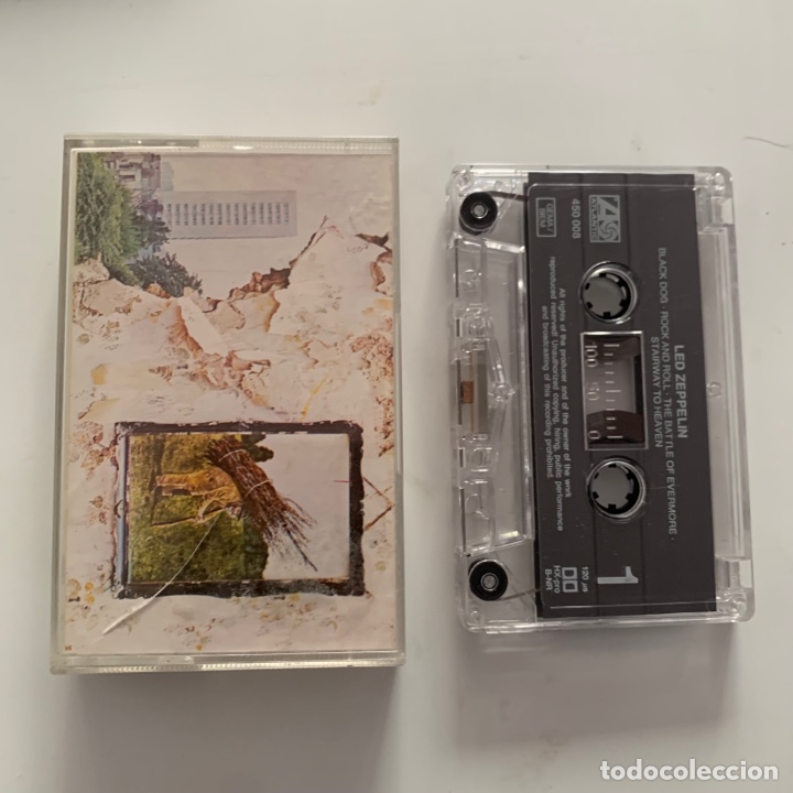 Casetes antiguos: cinta cassette led zeppelin - Foto 1 - 304432458
